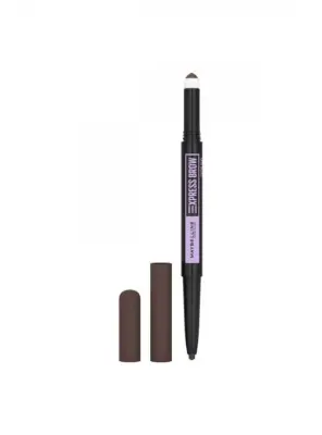 Maybelline New York Express Brow Satin Duo Çift Taraflı Kaş Kalemi - 04 Koyu Ton - 2