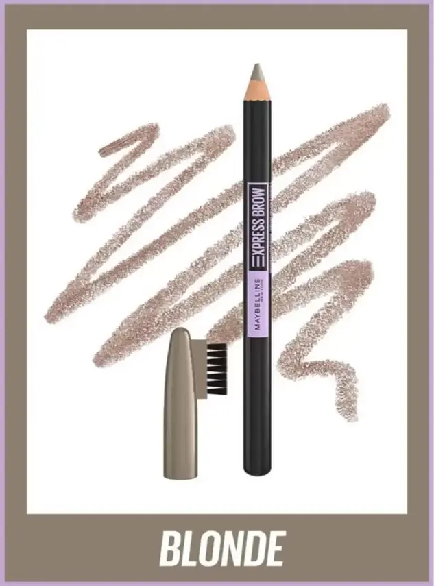 Maybelline New York Express Brow Shaping Pencil Kaş Kalemi - 02 Blonde - 1