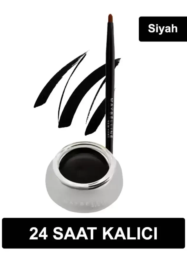 Maybelline New York Eye Studio Jel Eyeliner - Siyah - 1
