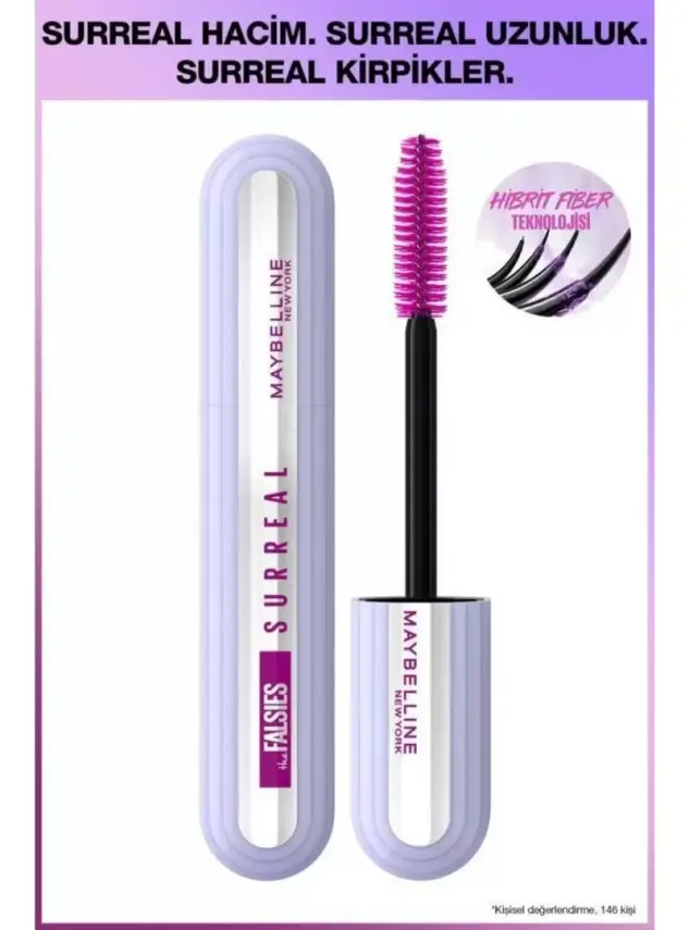 Maybelline New York Falsies Surreal Meta Black Maskara 10 ml - 1