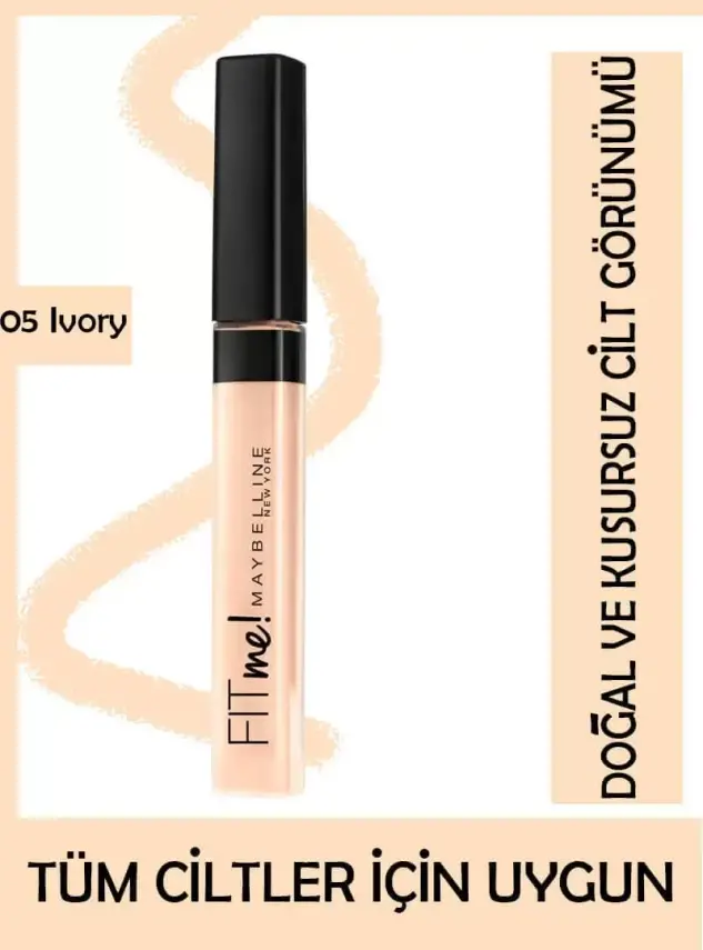 Maybelline New York Fit Me Kapatıcı - 05 Ivory 6,8ml - 4