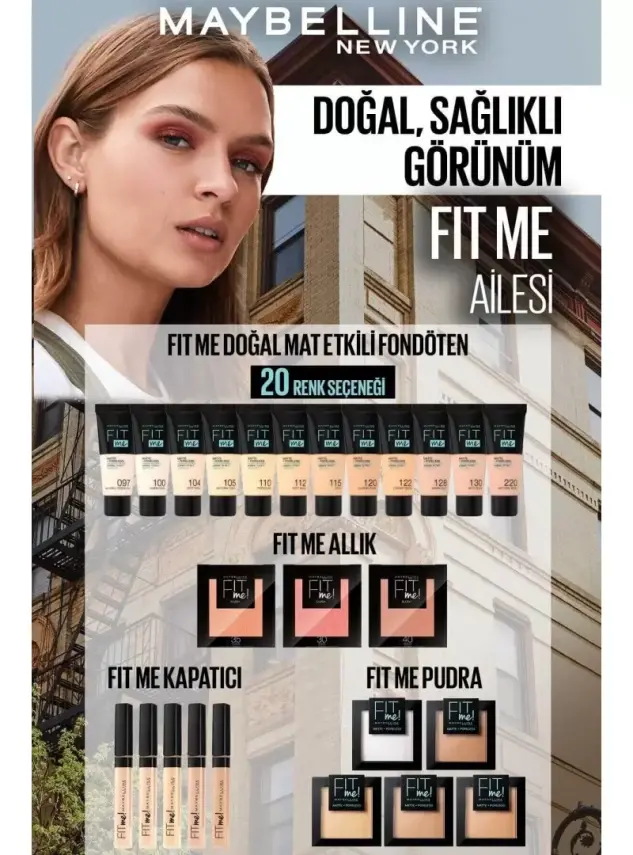 Maybelline New York Fit Me Kapatıcı - 20 Sand 6.8 ml - 3