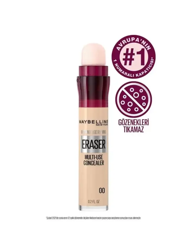 Maybelline New York Instant Anti Age Eraser Kapatıcı - 00 Ivory 6,8 ml - 3