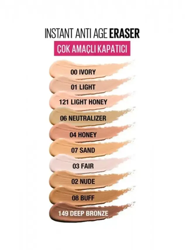 Maybelline New York Instant Anti Age Eraser Kapatıcı - 08 Buff - 3
