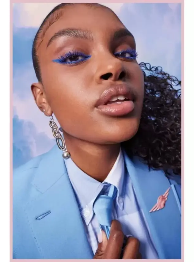 Maybelline New York Lash Sensational Sky High Blue Mist Maskara -Mavi - 3
