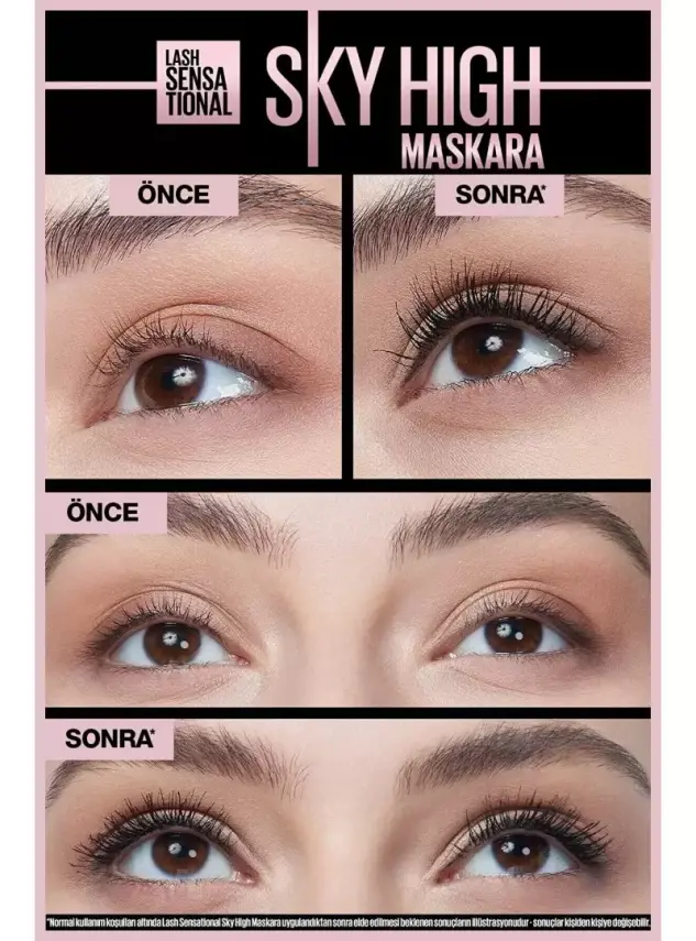 Maybelline New York Lash Sensational Sky High Maskara 7.2ml - 3