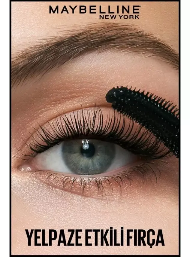 Maybelline New York Lash Sensational Yelpaze Etkili Suya Dayanıklı Siyah Maskara 9,4 ml - 4