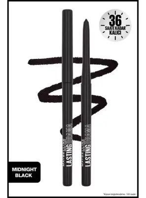 Maybelline New York Lasting Drama Automatic Liner Göz Kalemi- 10 Midnight Black - 1