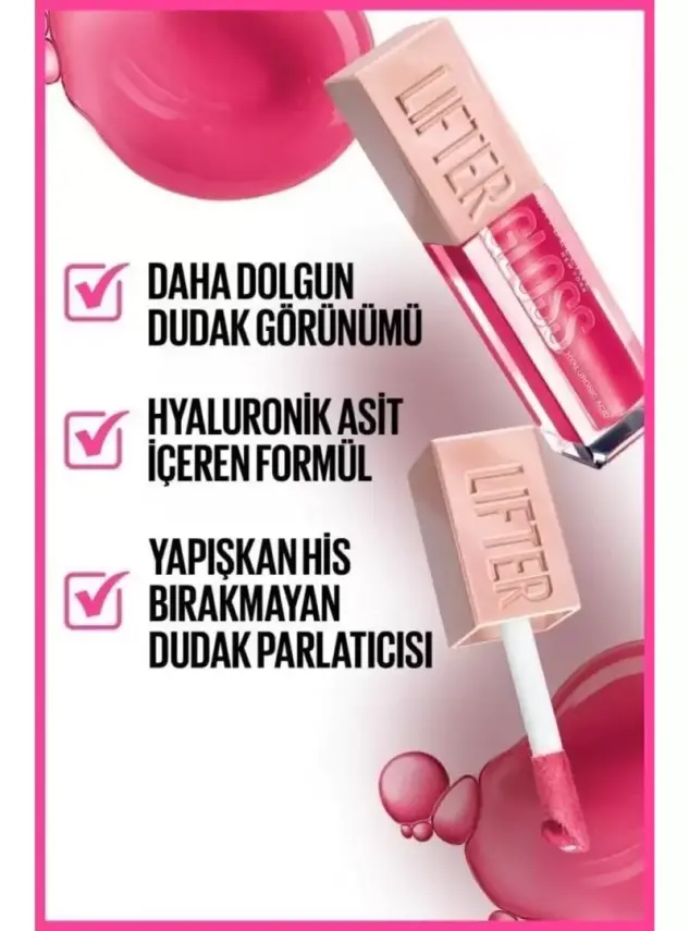 Maybelline New York Lifter Gloss Nemlendirici Dudak Parlatıcısı - 022 Peach Ring 5.4 ml - 3