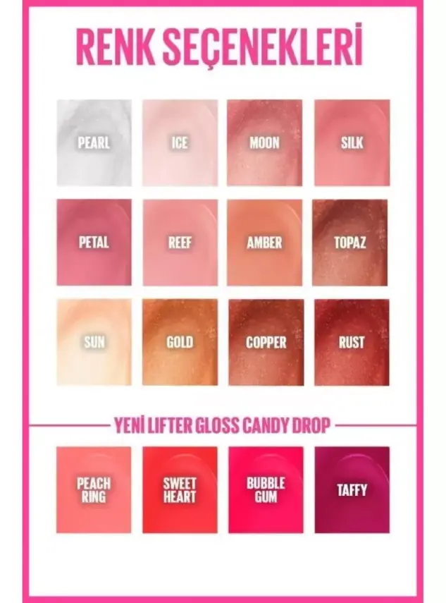 Maybelline New York Lifter GlossNemlendirici Dudak Parlatıcısı - 023 Sweetheart 5,4 ml - 3