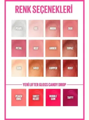 Maybelline New York Lifter Gloss Nemlendirici Dudak Parlatıcısı - 024 Bubblegum 5,4 ml - 3