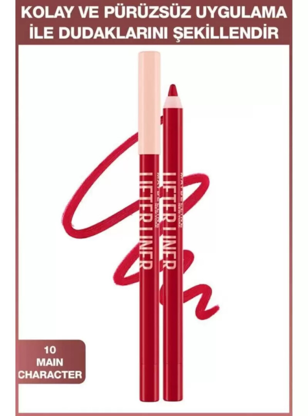 Maybelline New York Lifter Liner Dudak Kalemi - 10 Main Character - Maybelline