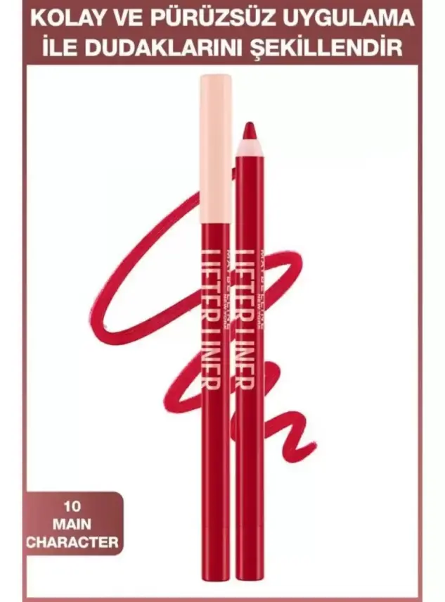 Maybelline New York Lifter Liner Dudak Kalemi - 10 Main Character - 1