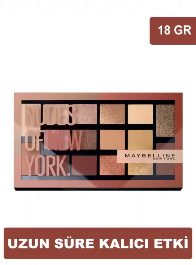 Maybelline New York Nudes of New York Far Paleti 18gr - 1