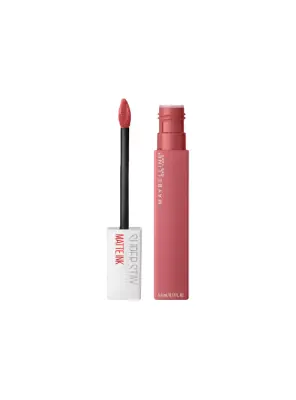 Maybelline New York Super Stay Matte Ink Likit Mat Ruj - 155 Savant - Nude/Pembe - 1