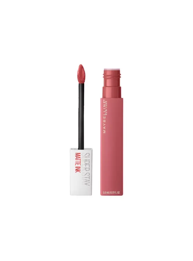 Maybelline New York Super Stay Matte Ink Likit Mat Ruj - 155 Savant - Nude/Pembe - 1