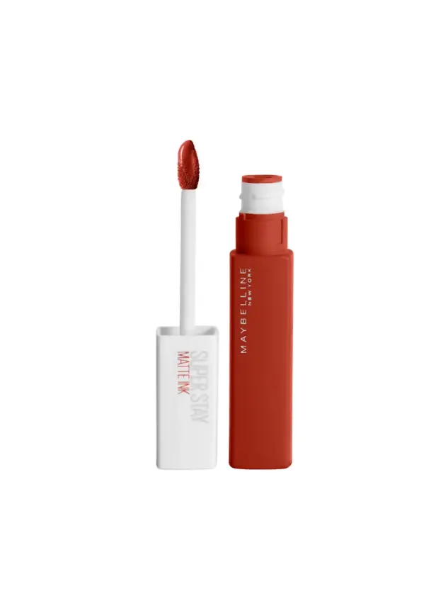 Maybelline New York Super Stay Matte Ink Likit Mat Ruj -Bricks NU 117 GROUN - 2