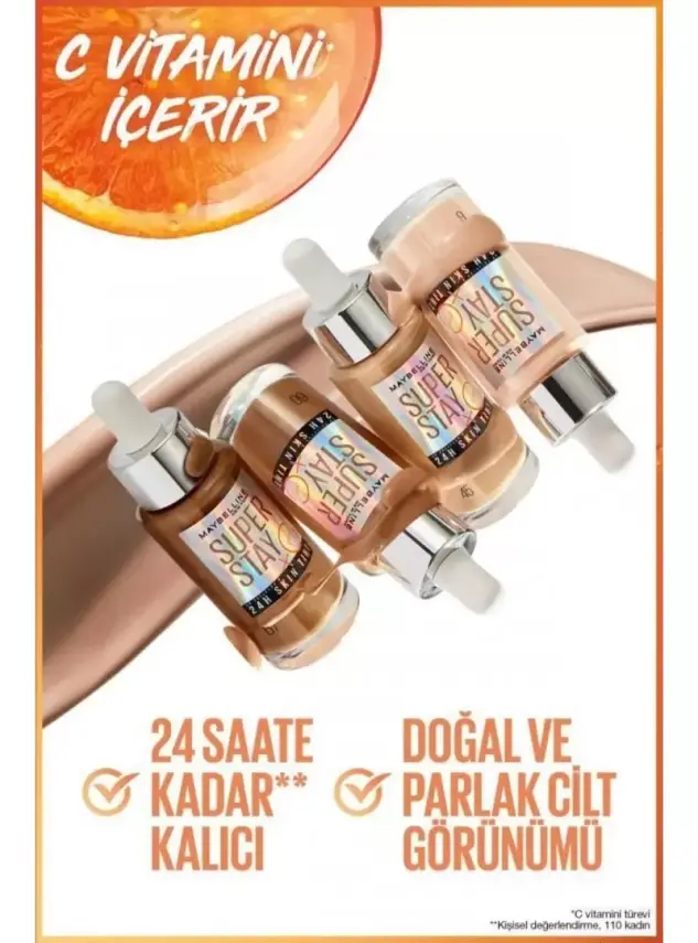 Maybelline New York Super Stay Skin Tint Fondöten - 05.5 30 ml - 2