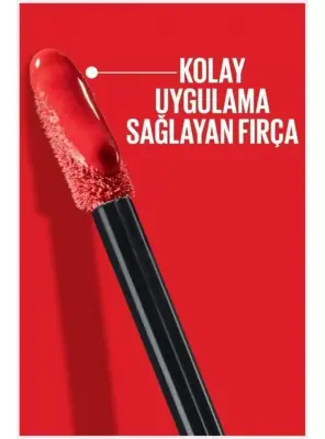Maybelline New York Super Stay Vinyl Ink Uzun Süre Kalıcı Likit Parlak Ruj - 100 - 4
