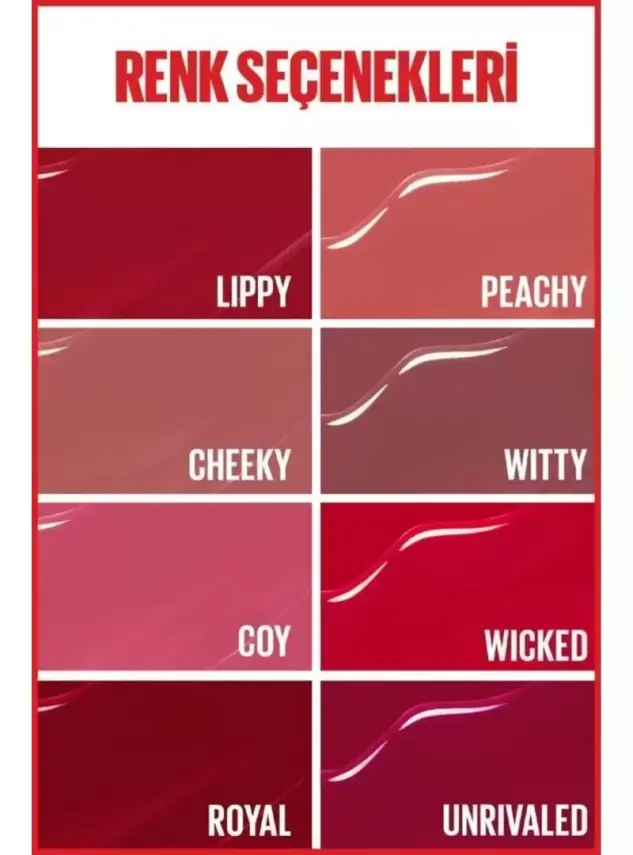 Maybelline New York Super Stay Vinyl Ink Uzun Süre Kalıcı Likit Parlak Ruj - 100 - 5