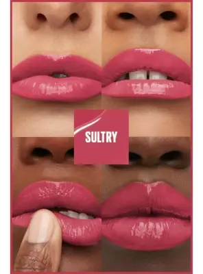 Maybelline New York Super Stay Vinyl Ink Uzun Süre Kalıcı Likit Parlak Ruj - 160 Sultry - 2