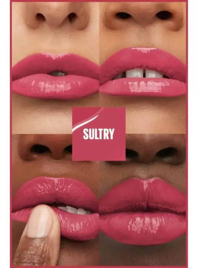 Maybelline New York Super Stay Vinyl Ink Uzun Süre Kalıcı Likit Parlak Ruj - 160 Sultry - 2