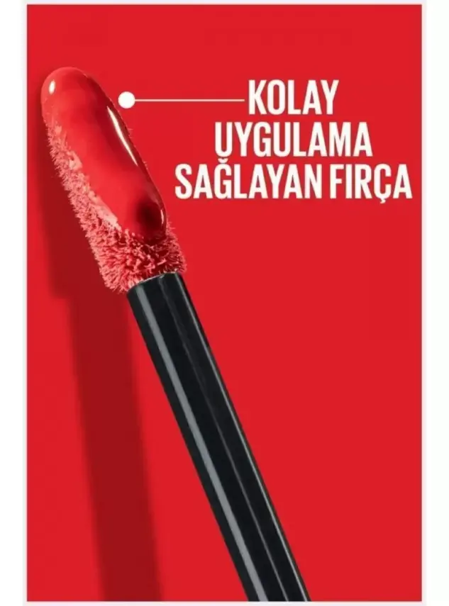Maybelline New York Super Stay Vinyl Ink Uzun Süre Kalıcı Likit Parlak Ruj - 30 UNRIVALED - 4
