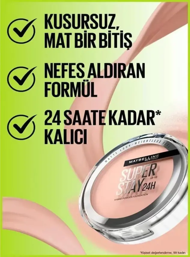 Maybelline New York Superstay Hibrit Pudra-Fondöten - 03 9gr - 2