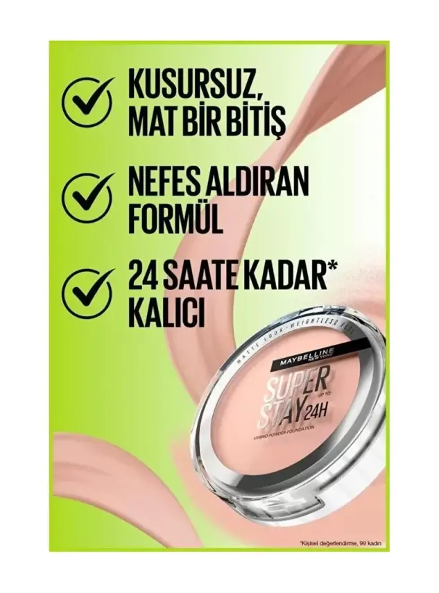 Maybelline New York Superstay Hibrit Pudra-Fondöten - 30 9gr - 2