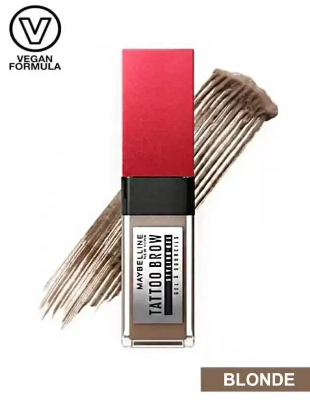 Maybelline New York Tattoo Brow 36H STYLING GEL- 250 Blonde - 1