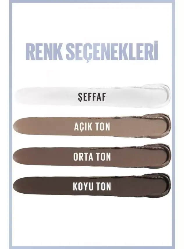 Maybelline New York Tattoo Brow Lift Kaş Kalemi- 00 Clear -Şeffaf- - 4