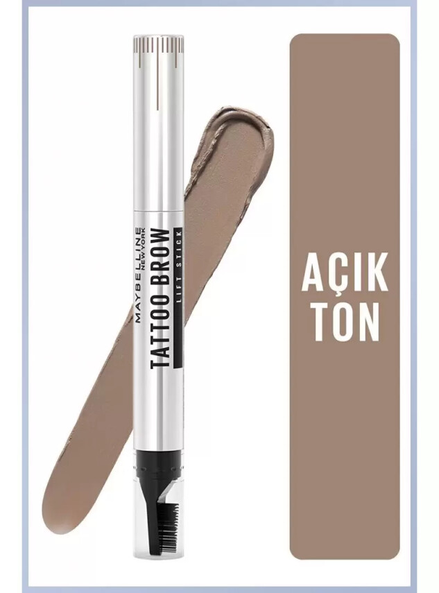 Maybelline New York Tattoo Brow Lift Kaş Kalemi- 01 Blonde -Açık Ton- - Maybelline