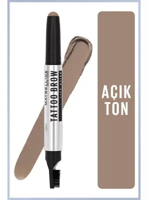 Maybelline New York Tattoo Brow Lift Kaş Kalemi- 01 Blonde -Açık Ton- - 2
