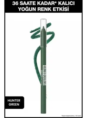Maybelline New York Tattoo Liner Jel Göz Kalemi - 817 Hunter Green - 1