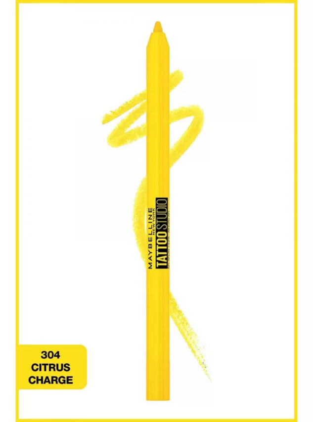 Maybelline New York Tattoo Liner Jel Göz Kalemi - Citrus Charge - 304 - Maybelline