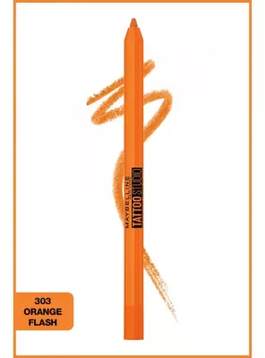 Maybelline New York Tattoo Liner Jel Göz Kalemi - Orange Flash - 303 - 1