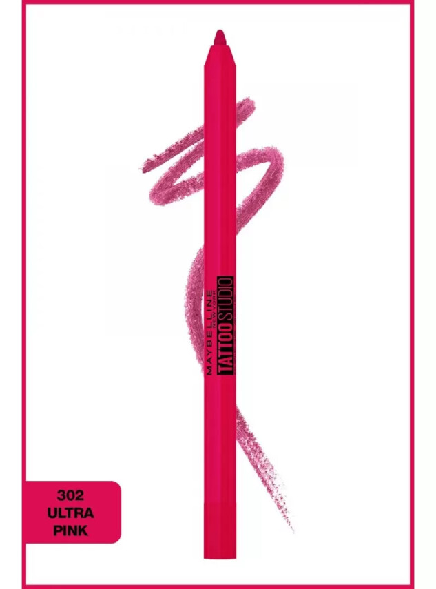 Maybelline New York Tattoo Liner Jel Göz Kalemi - Ultra Pink- 302 - Maybelline