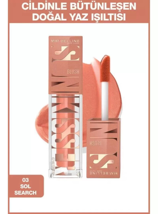 Maybelline Sunkisser Likit Allık - 03 Sol Search - Maybelline
