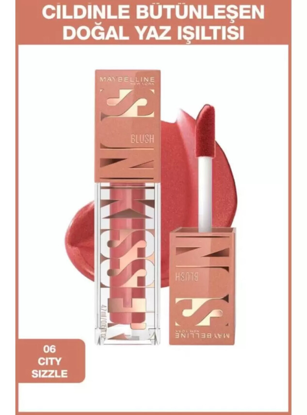 Maybelline Sunkisser Likit Allık - 06 City Sizzle - Maybelline
