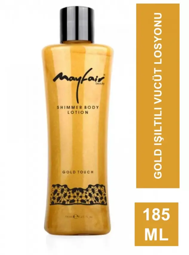 Mayfair Işıltılı Vücut Losyonu - Shimmer Body Lotion Gold Touch 185 ml - 2