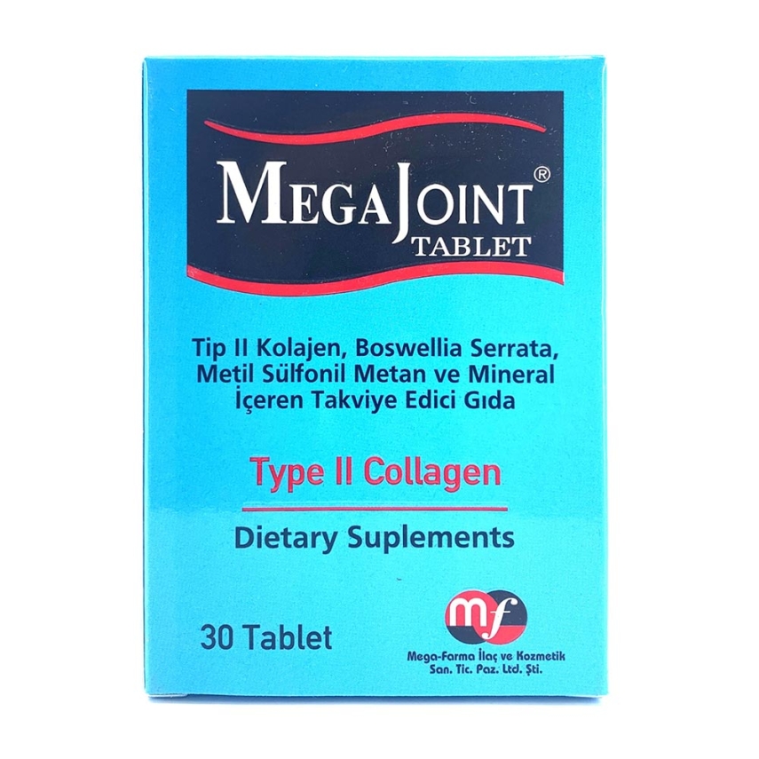 Mega Joint Tip II Kolajen 30 Tablet - 1