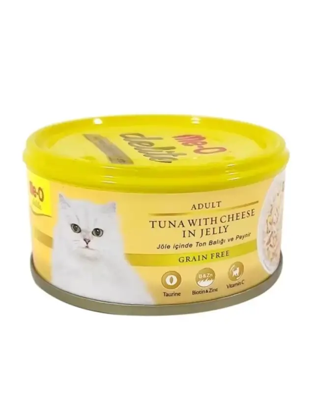 Meo Jöle İçinde Ton Balığı ve Peynir Kedi Konserve 80 gr - 1