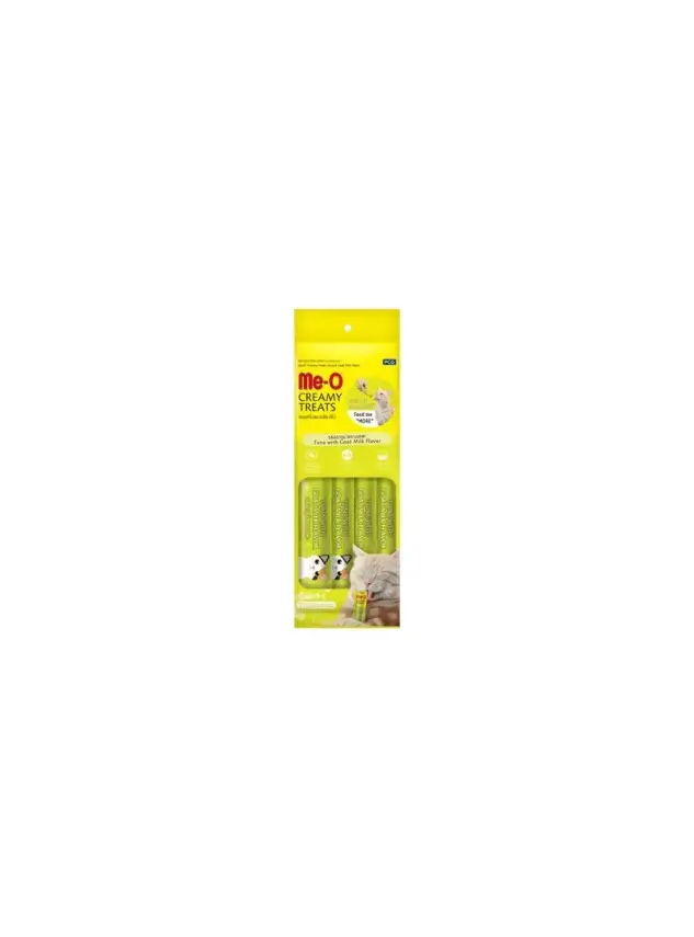 Meo Kremalı Ton Balığı & Keçi Sütlü Krema Kedi Ödülü 4x15 Gr - 1