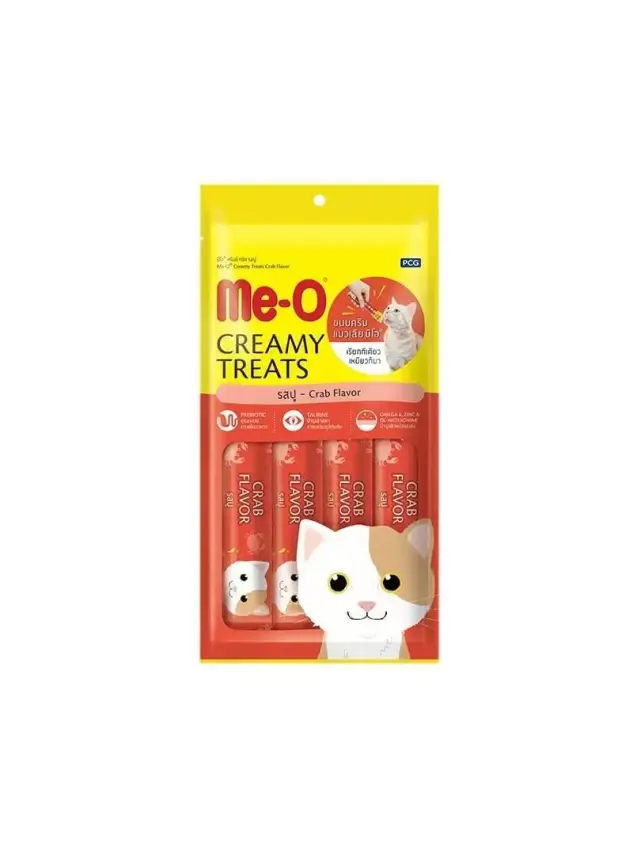 Meo Kremalı Yengeç Ve Ton Balığı Krema Kedi Ödülü 4x15 Gr - 1