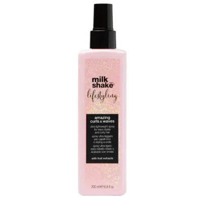 Milk Shake Lifestyling Amazing Curls Waves Dalgalı Ve Bukleli Saç Stilleri Için Ultra Hafif Sprey200 ml - Milk Shake