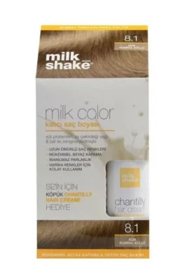 Milk Shake Milk Color Eko Kit Saç Boyası Orta Kumral - 8.1 - Milk Shake