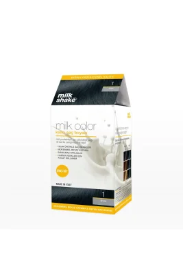 Milk Shake Milk Color Eko Kit Saç Boyası Siyah -1 (KÖPÜKSÜZ) - Milk Shake