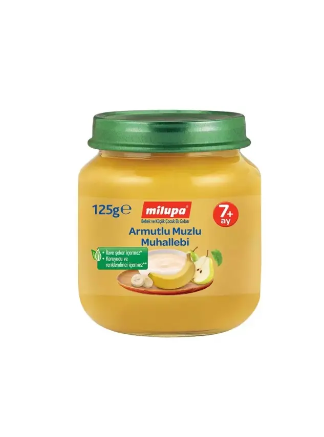 Milupa Armutlu Muzlu Muhallebi 125 gr - 1