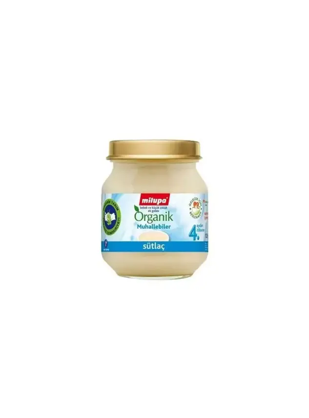 Milupa Organik Sütlaç Kavanoz 125 gr - 1