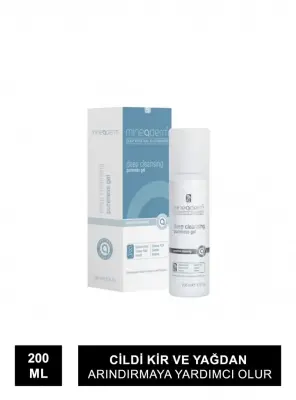 Mineaderm Deep Cleansing Pureness Gel - Derinlemesine Yüz Temizleme Jeli - 200 ml - Mineaderm